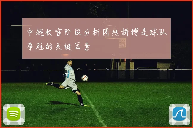 中超收官阶段分析团结拼搏是球队争冠的关键因素